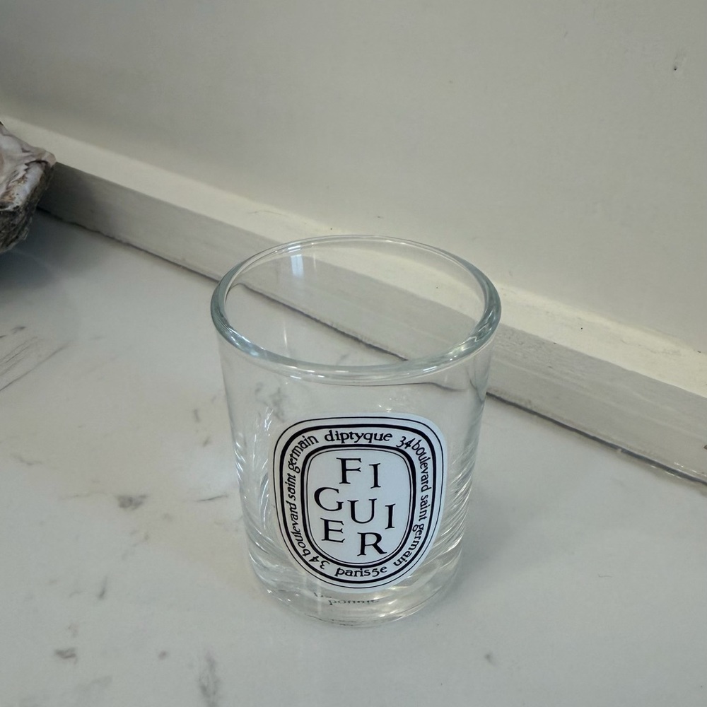Empty mini Figuier (Fig Tree) diptyque votive